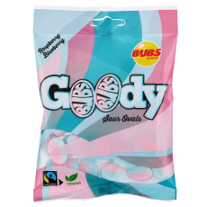 Bubs Bubs Goody Sour Ovals Raspberry/blueberry 12 X 90