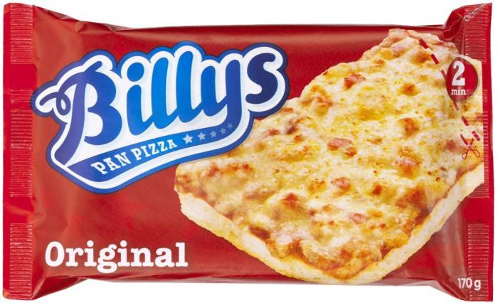 Billys Dafgrds Billys Pan Pizza Original 20 X 170 G