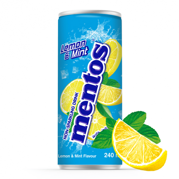 Mentos Mentos Soda Lemon & Mint 24 X 240 ML