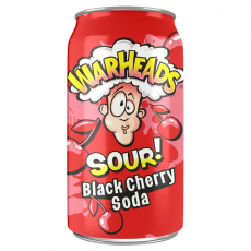 Warheads Warheads Sour Soda Black Cherry 12 X 355 ML