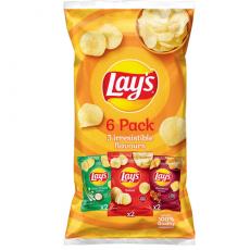 Lays Lays 6-Pack 14 X 165 G