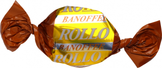 Malaco MAL Rollo Banoffee 2,5 KG