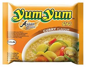Yum Yum Yum Yum Noodle Curry 30 X 60 G