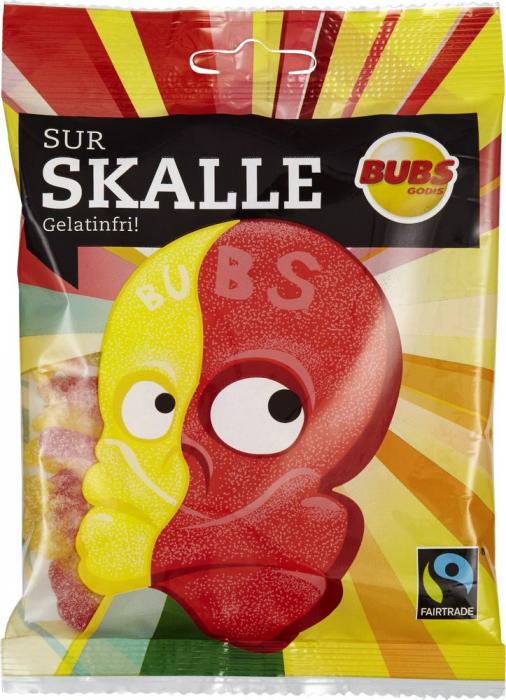 Bubs Bubs Sur Skalle 16 X 90 G