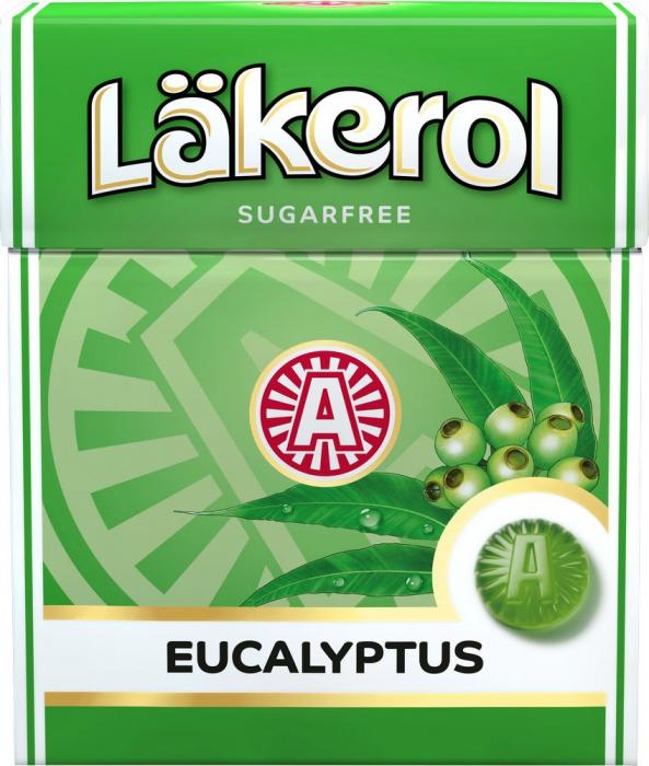 Lkerol Lkerol Eucalyptus Sockerfri 48 X 25 G