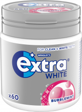 Extra Extra Bottle White Bubblemint 6 X 84 G