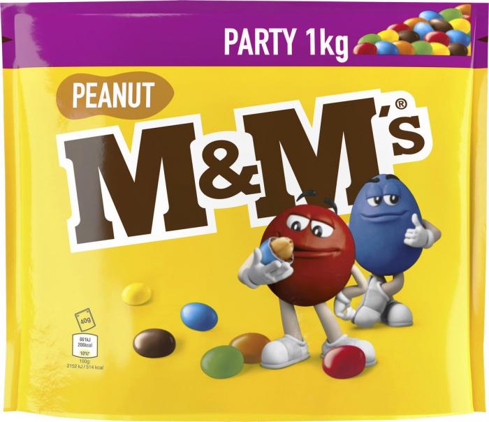 M&Ms M&M's Peanut 7 X 1 KG