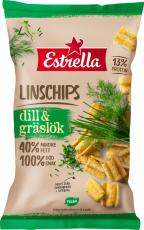 Estrella EST Linschips Dill & Gräslök 12 X 110 G