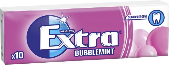 Extra Extra Paket Bubble Mint Paket 30 X 14 G