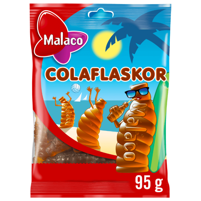 Malaco MAL Colaflaskor 28 X 95 G