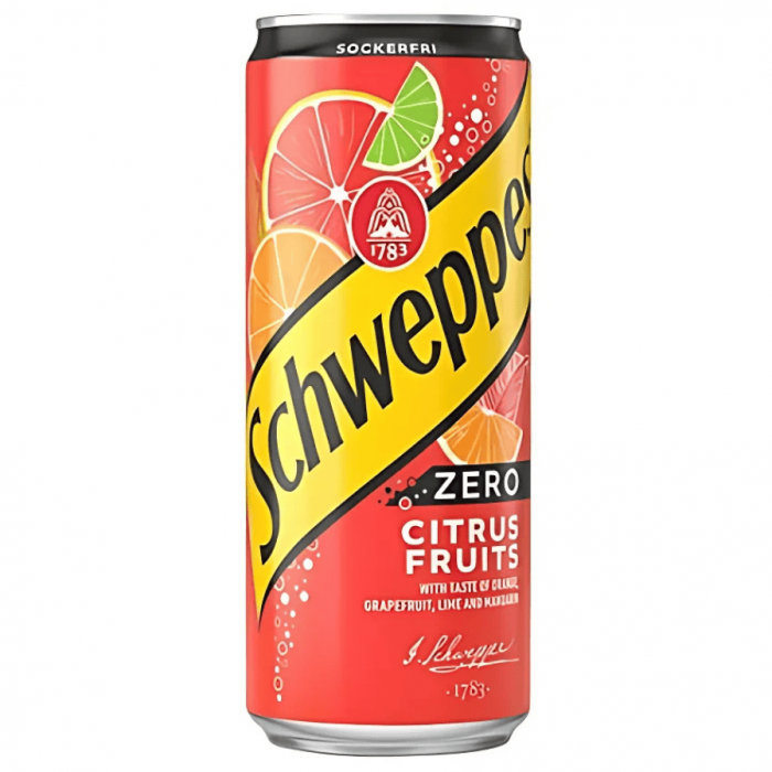 Schweppes Schweppes Citrus Fruits Zero 20 X 33 CL