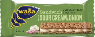 Wasa WASA Sandwich Sourcream & Onion 24 X 40 G