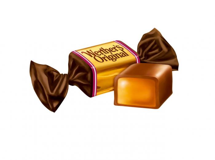 Werther's Original Werthers Chocolate Toffees 6 X 1 KG