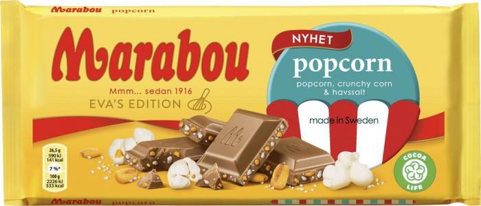 Marabou MAR Popcorn 16 X 185 G