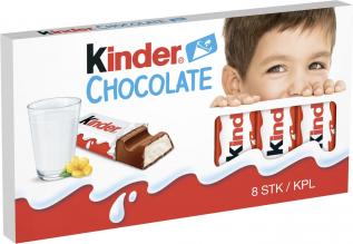 Kinder Kinder Chocolate 10 X 100 G