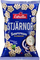 Estrella EST Stjärnor Sourcream & Onion 12 X 85 G