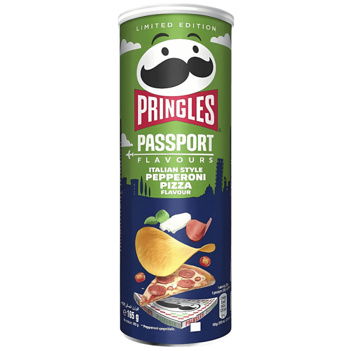 Pringles Pringles Passport Italian Peperoni Piz. 19 X 165 G