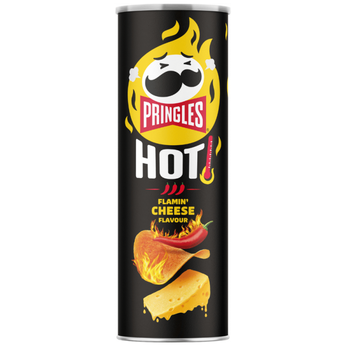 Pringles Pringles Hot Flamin Cheese 19 X 160 G