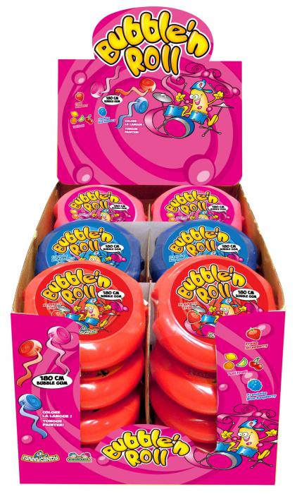 Funny Candy Funny Candy Bubble Roll 24 X 58 G