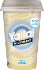 Yalla Yalla Milkshake Vanilj 10 X 200 ML