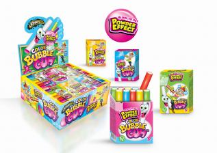 Johny Bee Johny Bee Color Bubble Gum Powder Effect 18 X 35 G