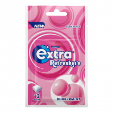 Extra Extra Refreshers Bubblemint 15 X 26 G