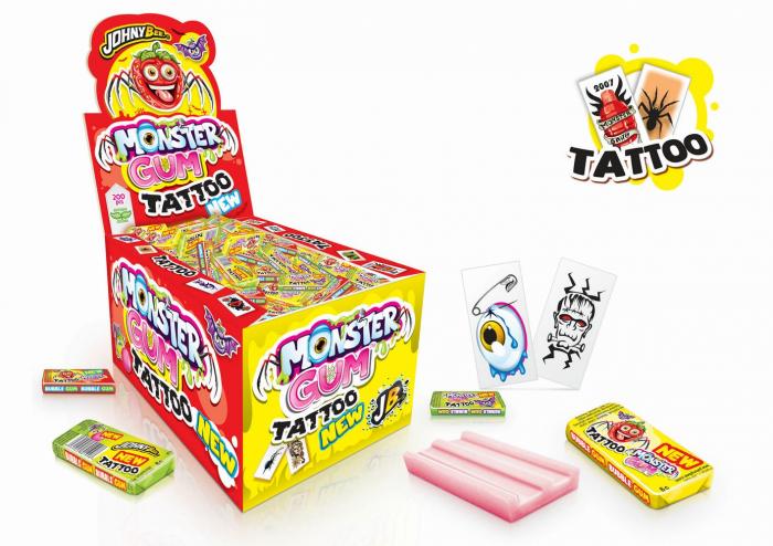 Johny Bee Johny Bee Monster Gum 200 X 5 G