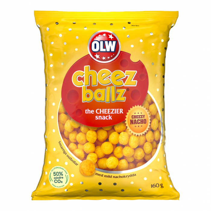 OLW OLW Cheez Ballz 18 X 160 G