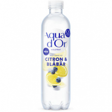 Aquador Aquador Kolsyrat Citron & Blåbär 12 X 50 CL