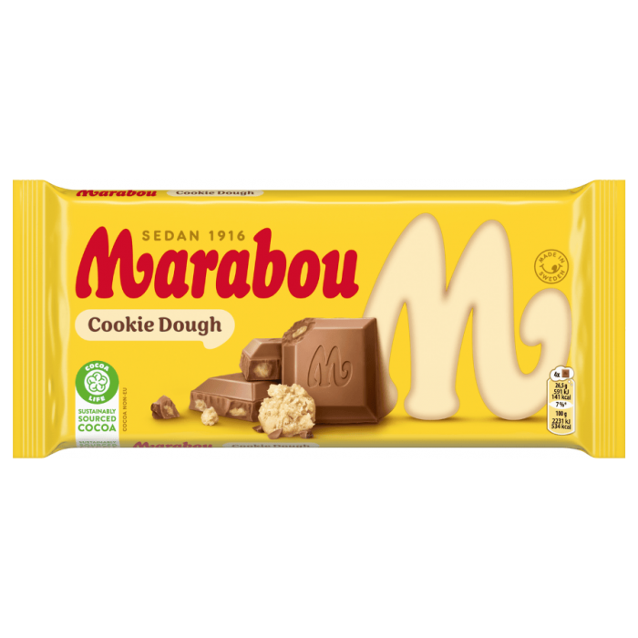 Marabou MAR Cookie Dough 17 X 185 G