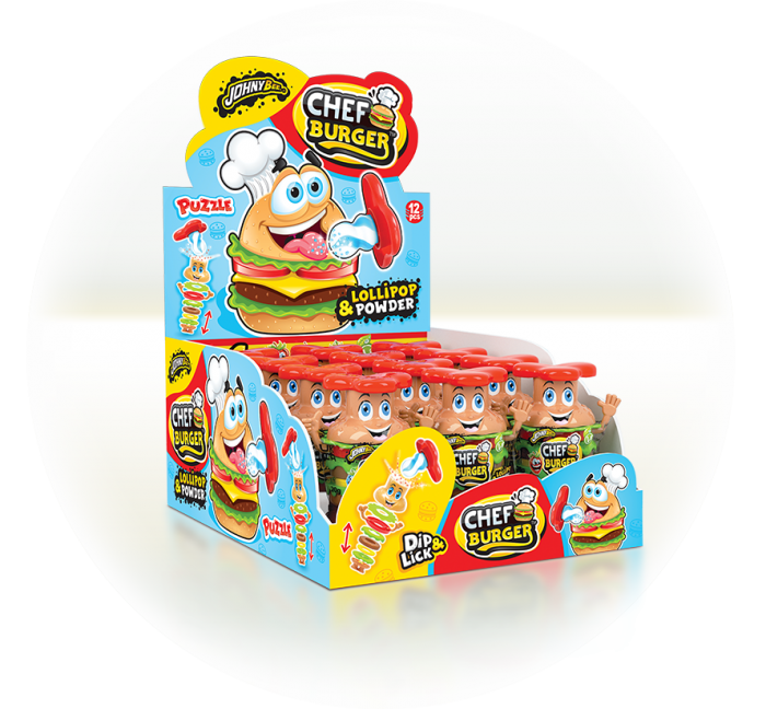 Johny Bee Johny Bee Chef Burger 12 X 20 G