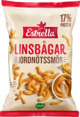 Estrella EST Linsbågar Jordnötssmör 18 X 125 G