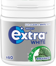 Extra Extra Bottle White Spearmint 6 X 84 G