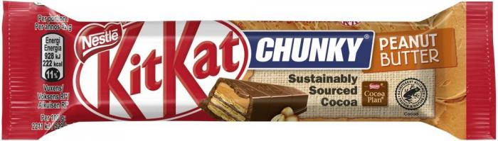 Nestle KitKat Chunky Peanut Butter 24 X 42 G