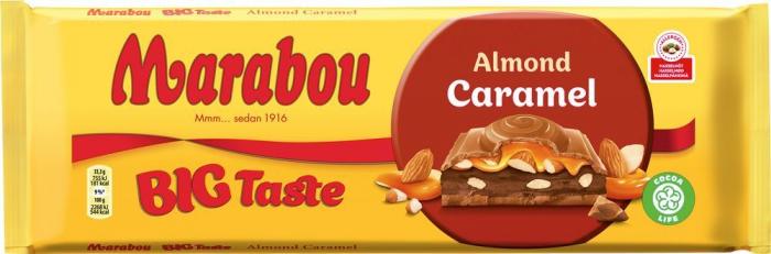 Marabou MAR Big Taste Almond Caramel 12 X 276 G