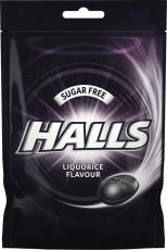 Halls Halls Liquorice SF 12 X 65 G