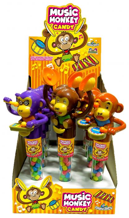 Funny Candy Funny Candy Music Monkey 12 X 12 G