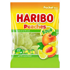 Haribo HAR Peach Sour 24 X 70 G