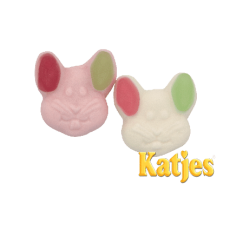 Katjes Katjes Bunnies/Harar Vegan 3 X 1 KG