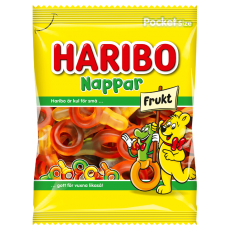 Haribo HAR Nappar Fruit 24 X 80 G