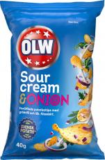 OLW OLW Sourcream & Onion 20 X 40 G