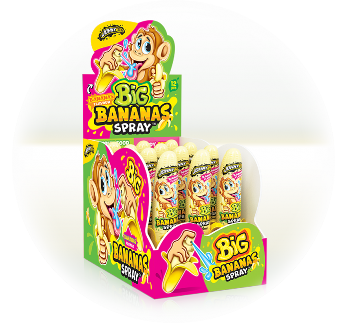 Johny Bee Johny Bee Big Banan Spray 12 X 40 ML