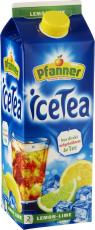 Pfanner Pfanner Ice Tea Lemon/Lime 6 X 2 L