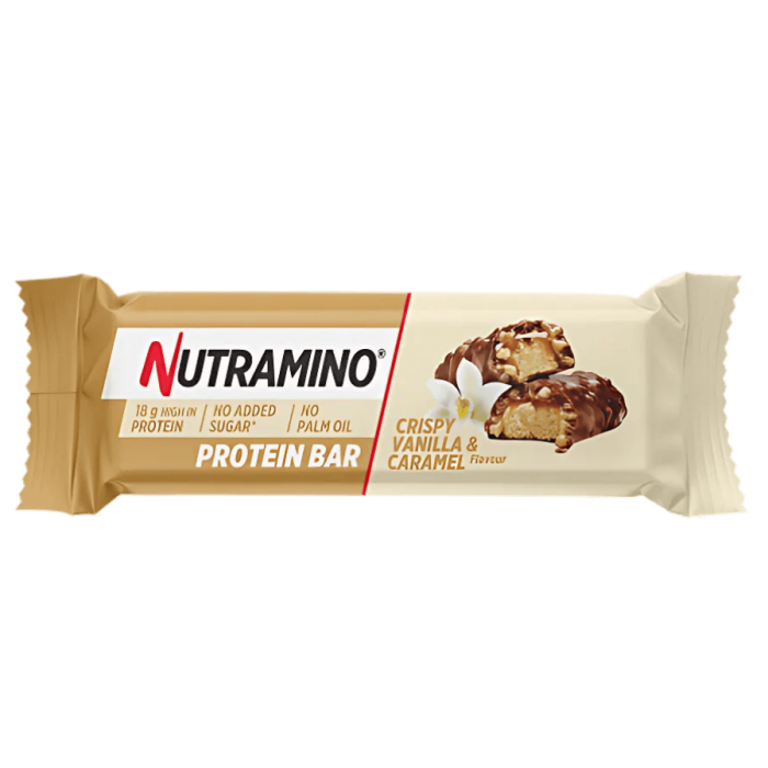 Nutramino Nutramino PB Crispy Vanilla & Caramel 12 X 55 G