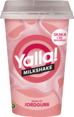 Yalla Yalla Milkshake Jordgubb 10 X 200 ML