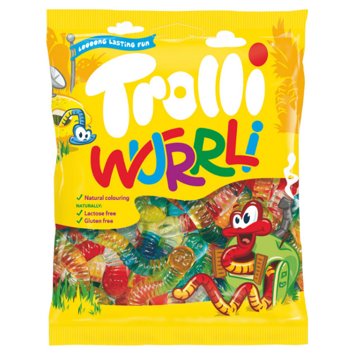  Trolli Wurli Daggmaskar 30 X 100 G