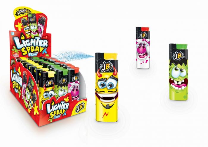 Johny Bee Johny Bee Lighter Spray 24 X 15 ML