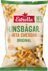 Estrella EST Linsbågar Äkta Cheddar Original 18 X 125 G