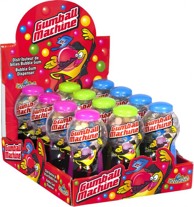 Funny Candy Funny Candy Gumball Machine 12 X 40 G