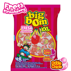 Big Bom XXL Big Bom XXL Strawberry 48 X 25 G